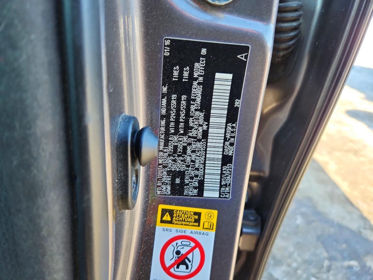 2016 Toyota Highlander Hybrid Limited