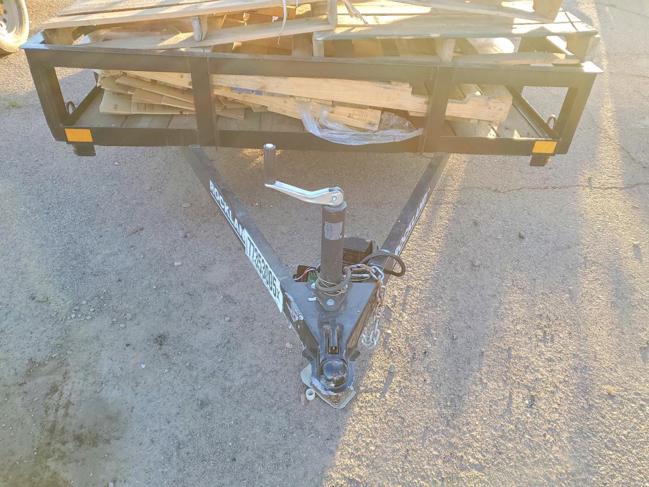 2023 Rockwood Land 7714TU Utility Trailer
