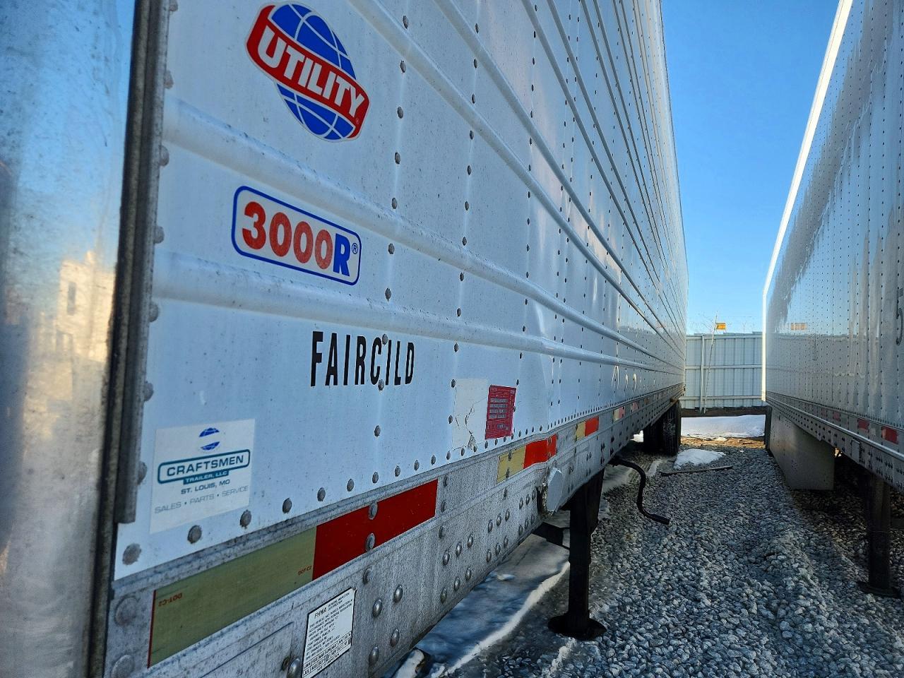 2007 Utility VS2RA Refrigerated Van Trailer