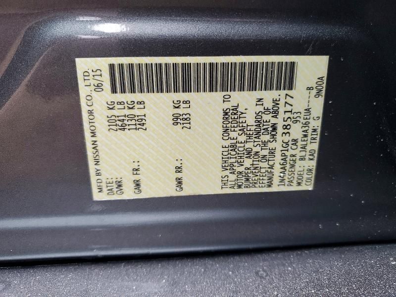 2016 Nissan Maxima 3.5 sl