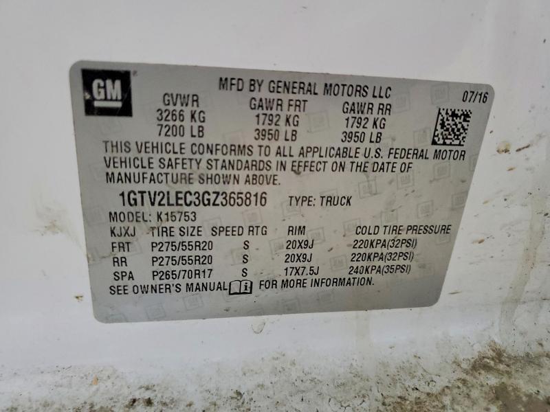 2016 GMC Sierra K1500