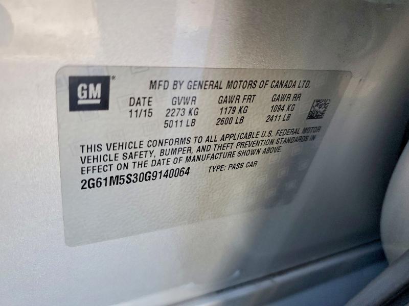 2016 Cadillac Xts Luxury Collection