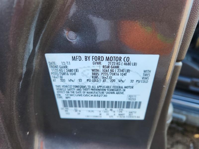 2012 Ford Escape Limited