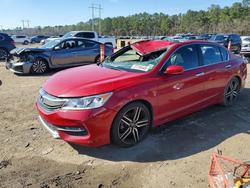 Honda salvage cars for sale: 2017 Honda Accord Sport