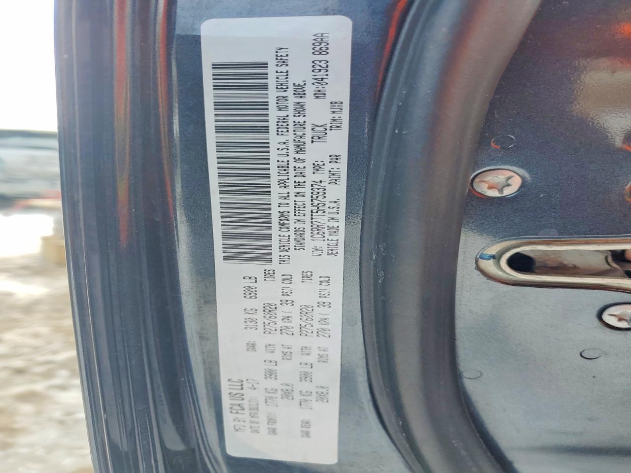 2017 Dodge RAM 1500 SLT