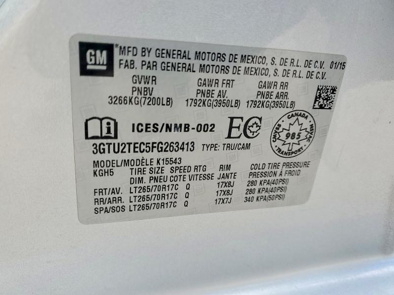 2015 GMC Sierra K1500