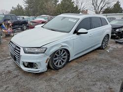 Audi salvage cars for sale: 2018 Audi Q7 Premium Plus