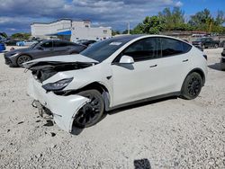 Tesla salvage cars for sale: 2020 Tesla Model y