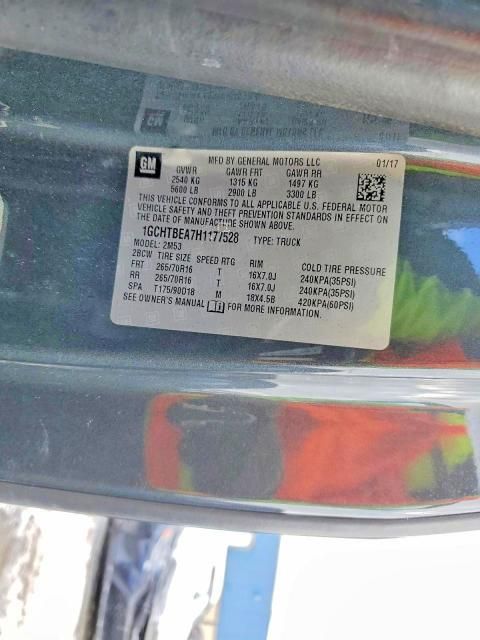 2017 Chevrolet Colorado