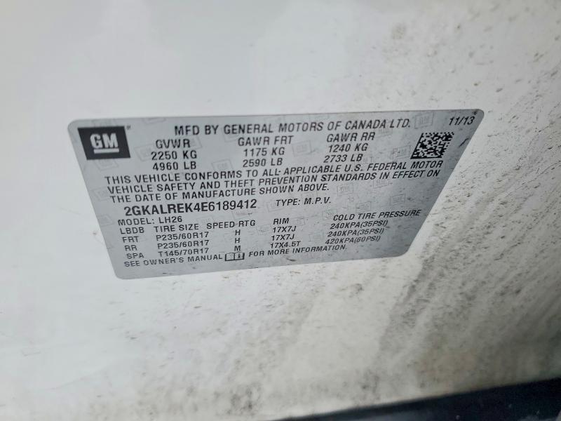 2014 GMC Terrain sle
