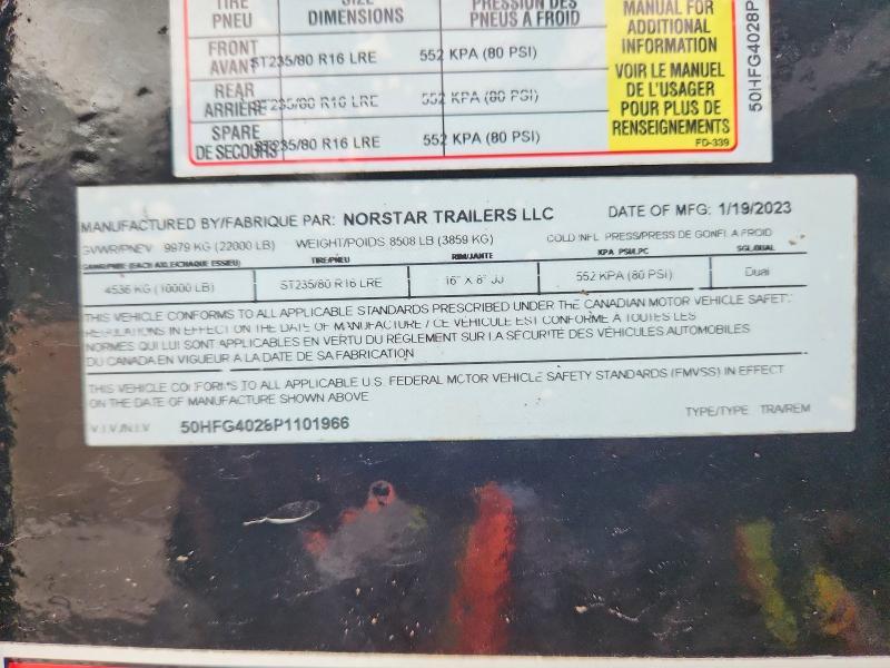 2023 Norstar Equipment Trailer