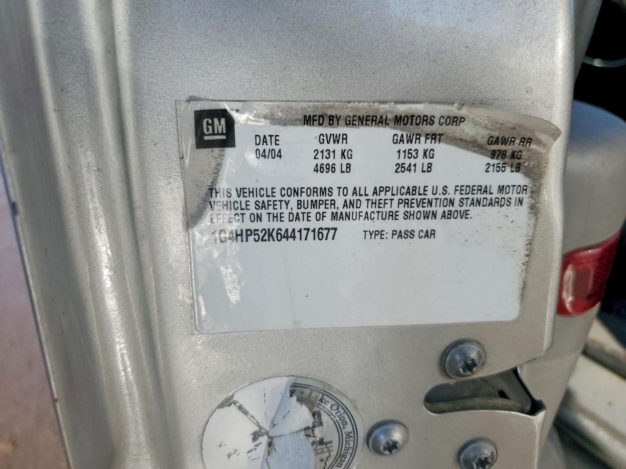 2004 Buick Lesabre Custom