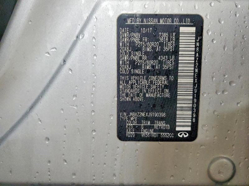 2018 Infiniti Qx80 Base