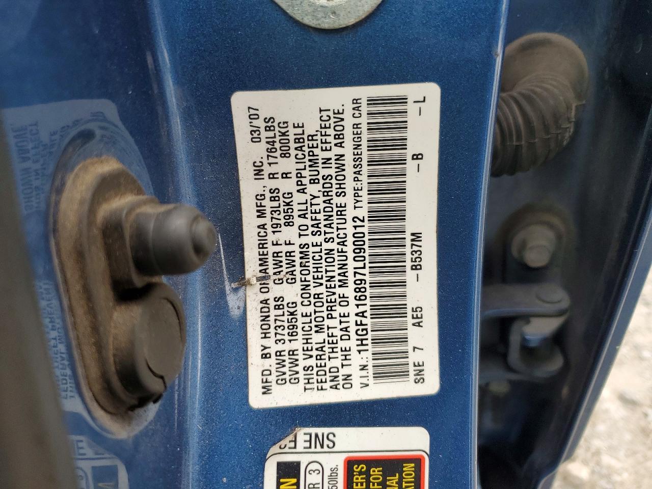 2007 Honda Civic ex
