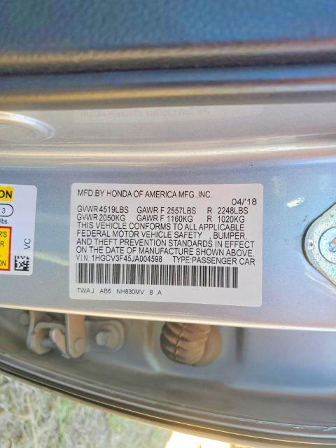 2018 Honda Accord Hybrid ex