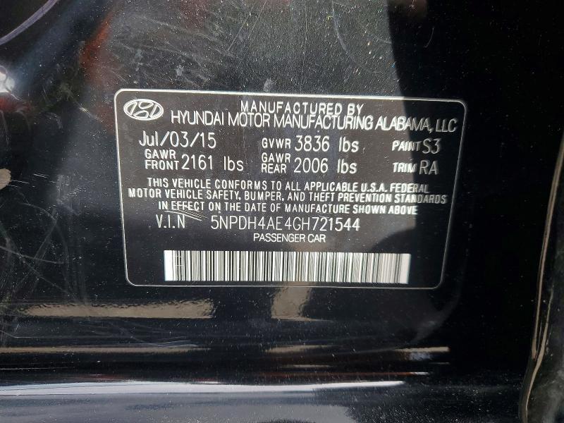 2016 Hyundai Elantra se