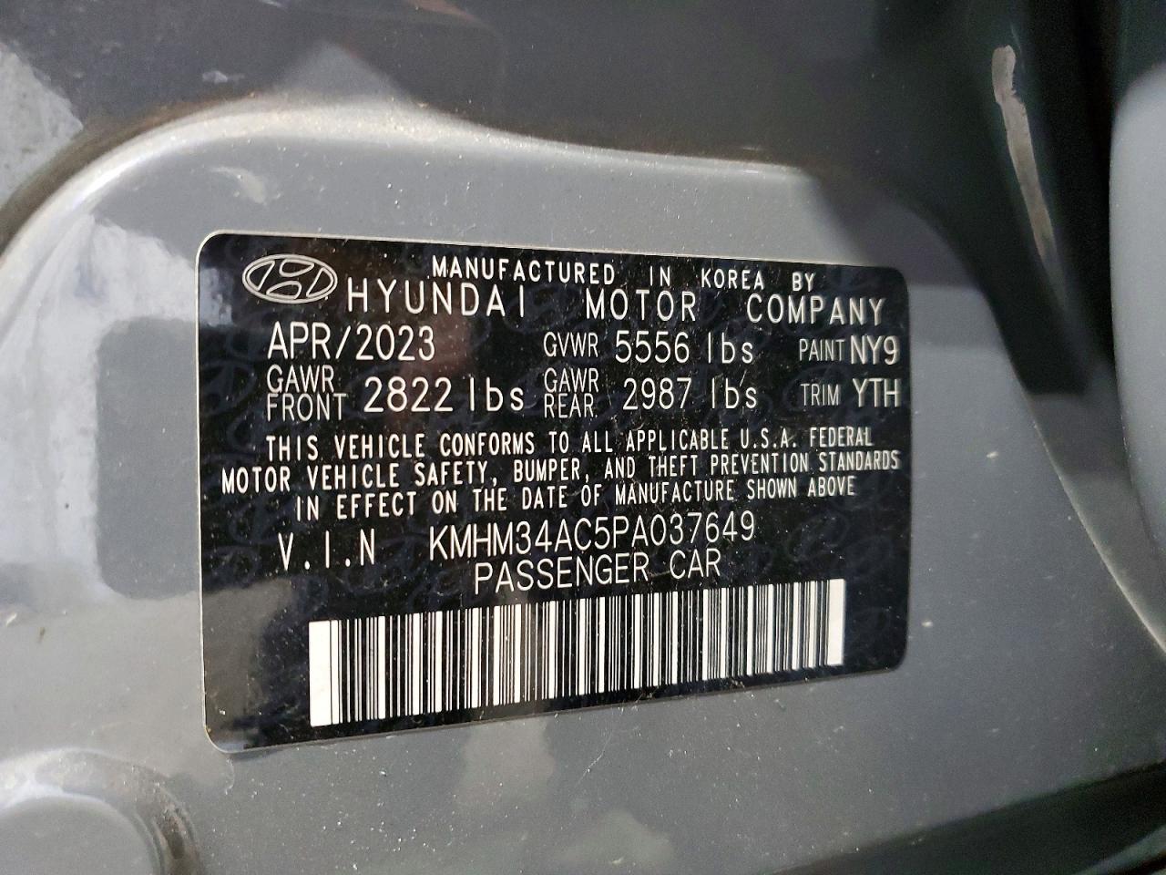 2023 Hyundai Ioniq 6 sel