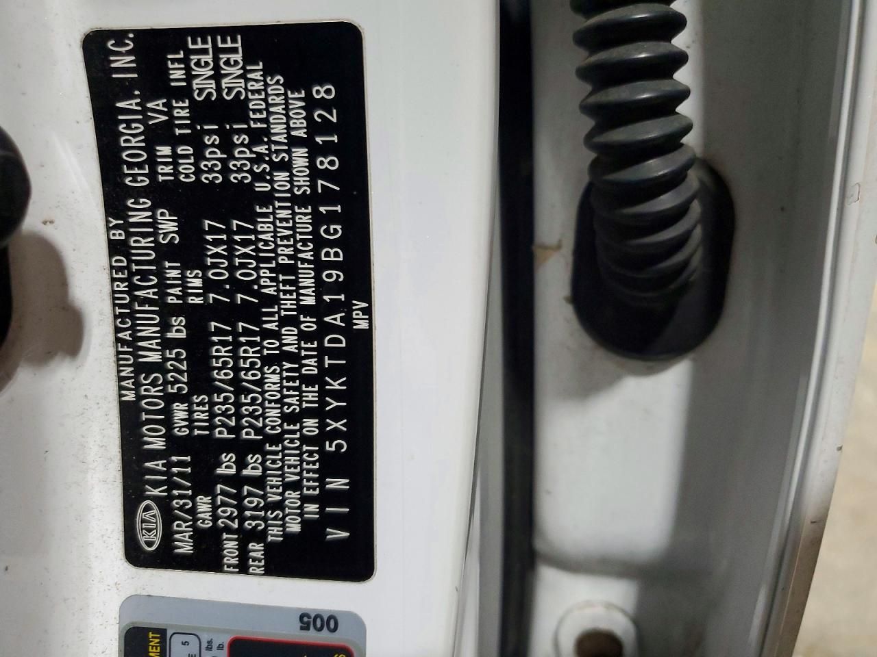 2011 KIA Sorento Base