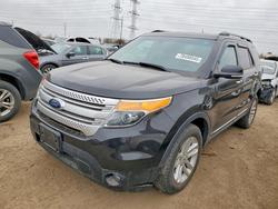 Ford Explorer salvage cars for sale: 2013 Ford Explorer xlt