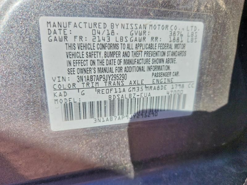 2018 Nissan Sentra s