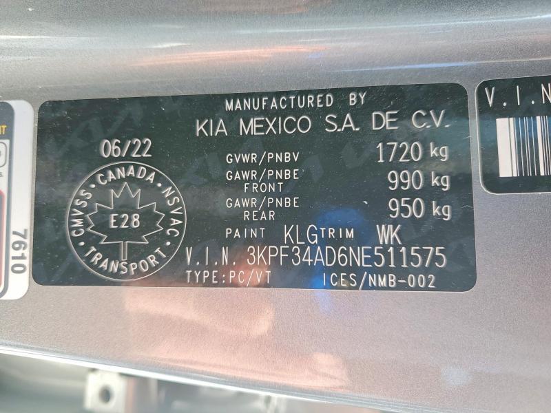 2022 KIA Forte gt Line