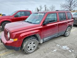 Jeep Patriot salvage cars for sale: 2016 Jeep Patriot Sport