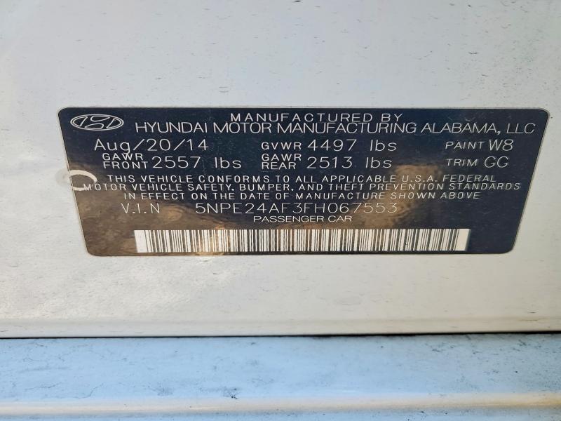 2015 Hyundai Sonata se