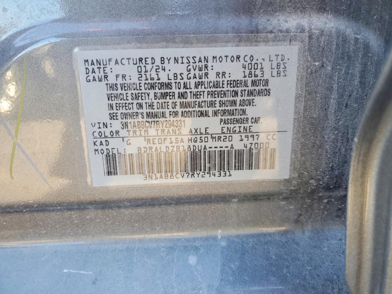 2024 Nissan Sentra sv