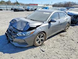 Nissan salvage cars for sale: 2020 Nissan Sentra sv