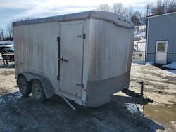 Salvage trucks for sale at West Mifflin, PA auction: 2005 Haulmark Enclosed-Enclosed Cargo Trailer