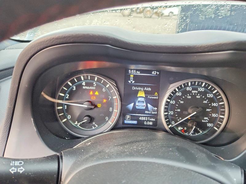 2019 Infiniti Q50 red Sport 400