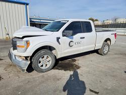 Salvage trucks for sale at Tulsa, OK auction: 2021 Ford F150 Super Cab