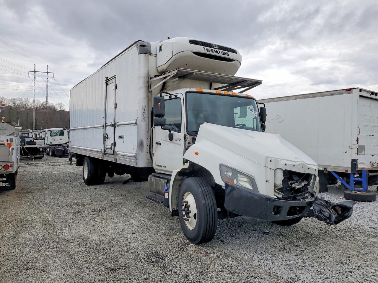 2020 Hino 258/268-Refrigerated BOX Truck