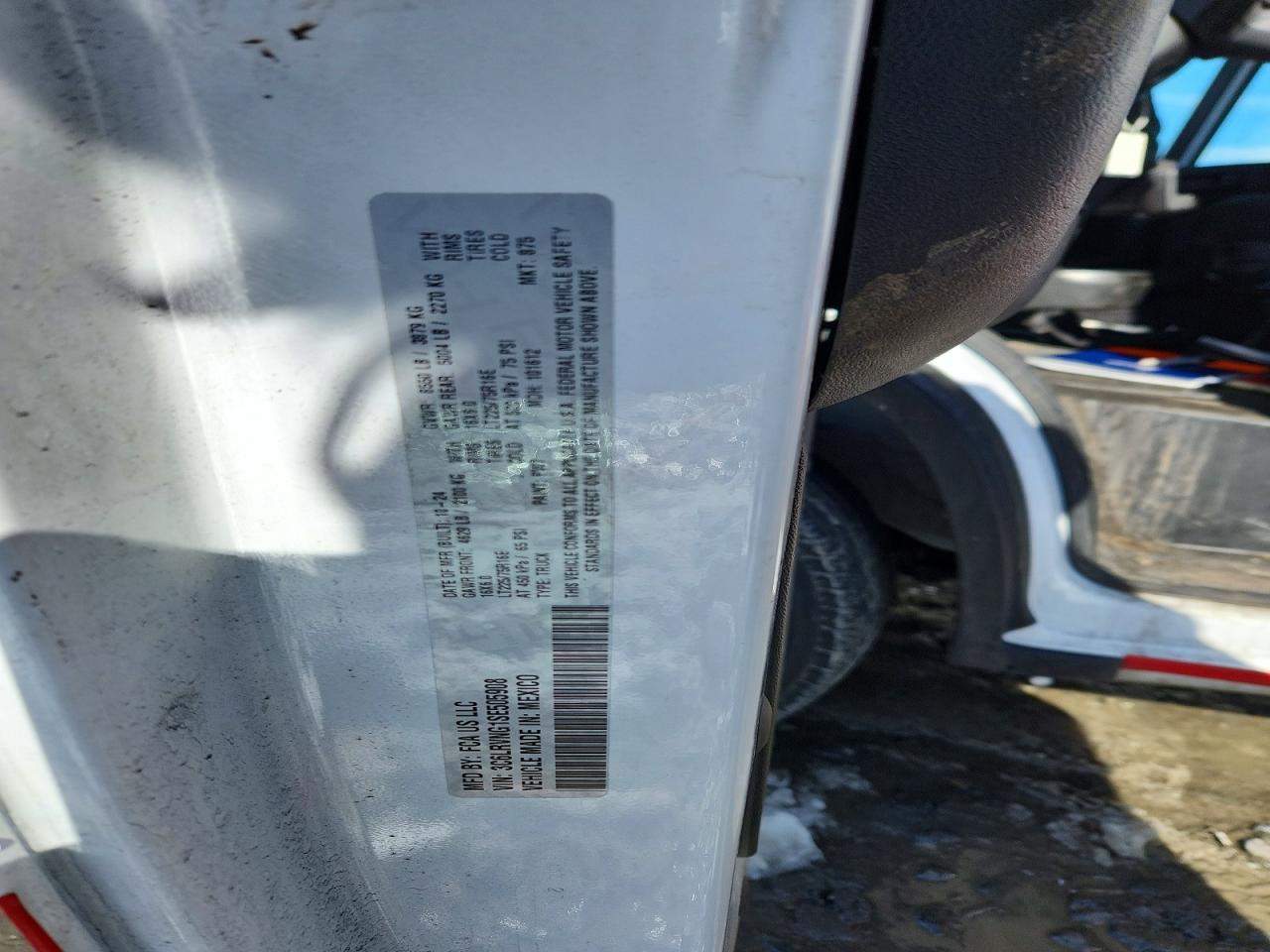 2025 Dodge RAM Promaster 1500 Utility / Service Van