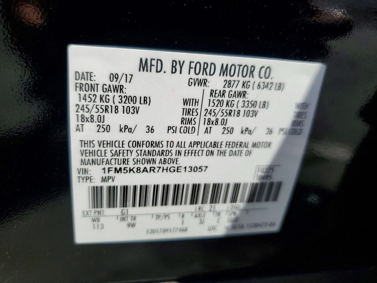 2017 Ford Explorer Police Interceptor