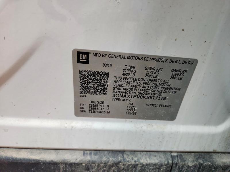 2019 Chevrolet Equinox lt