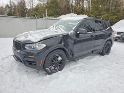 BMW salvage cars for sale: 2021 BMW X3 Xdrive30i
