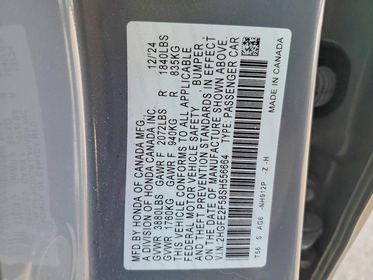 2025 Honda Civic Sport