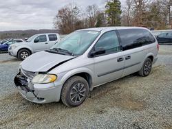 Salvage cars for sale from Copart Concord, NC: 2007 Dodge Grand Caravan se