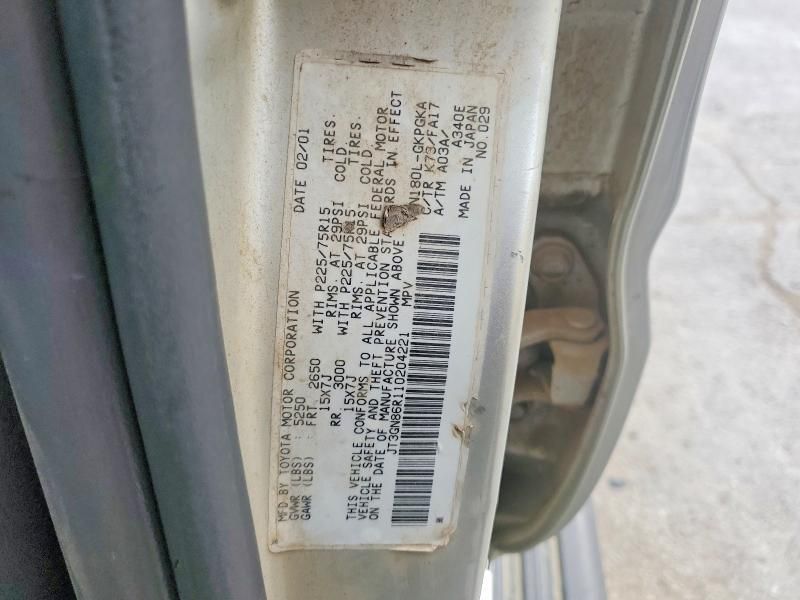 2001 Toyota 4runner SR5