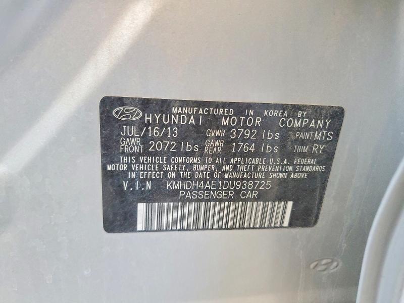 2013 Hyundai Elantra gls
