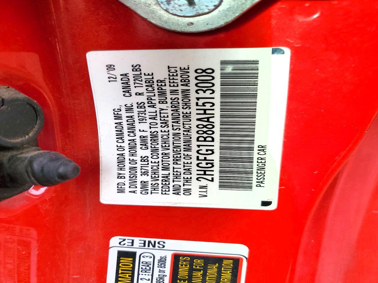 2010 Honda Civic ex