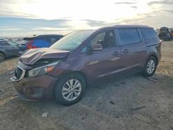 KIA Vehiculos salvage en venta: 2017 KIA Sedona lx
