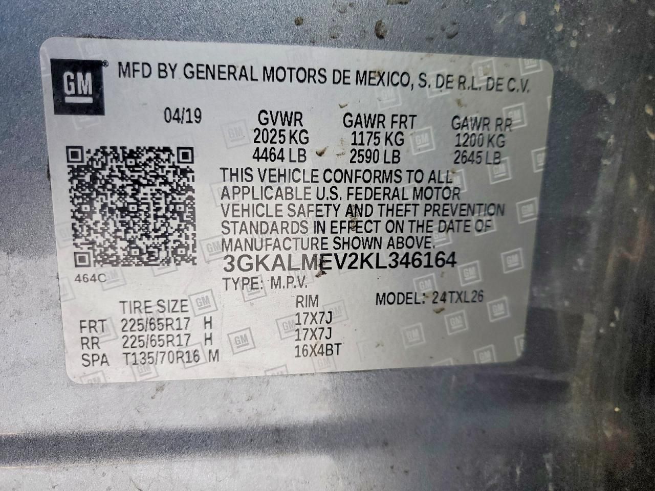 2019 GMC Terrain sle