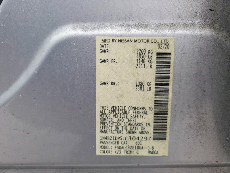 2020 Nissan Leaf sl Plus