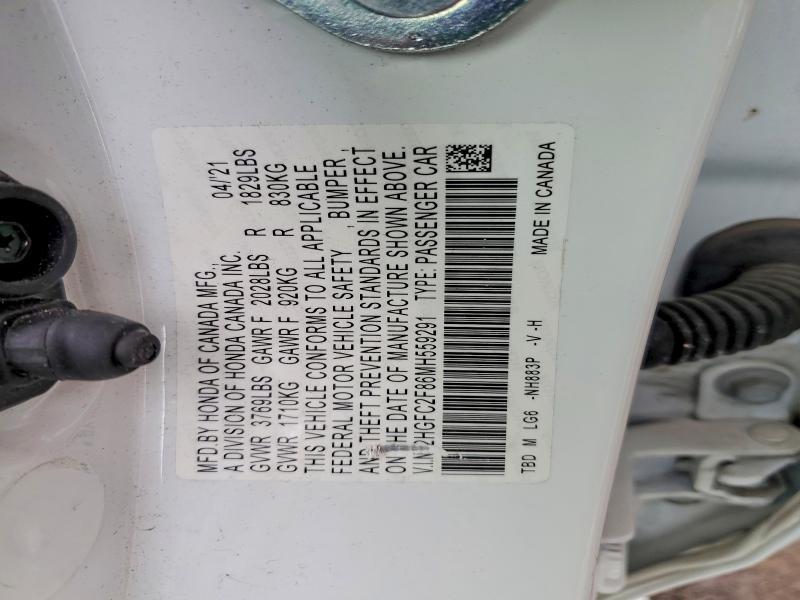 2021 Honda Civic Sport