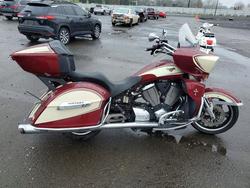 Salvage cars for sale from Copart Portland, OR: 2011 Victory Cross Country Standard