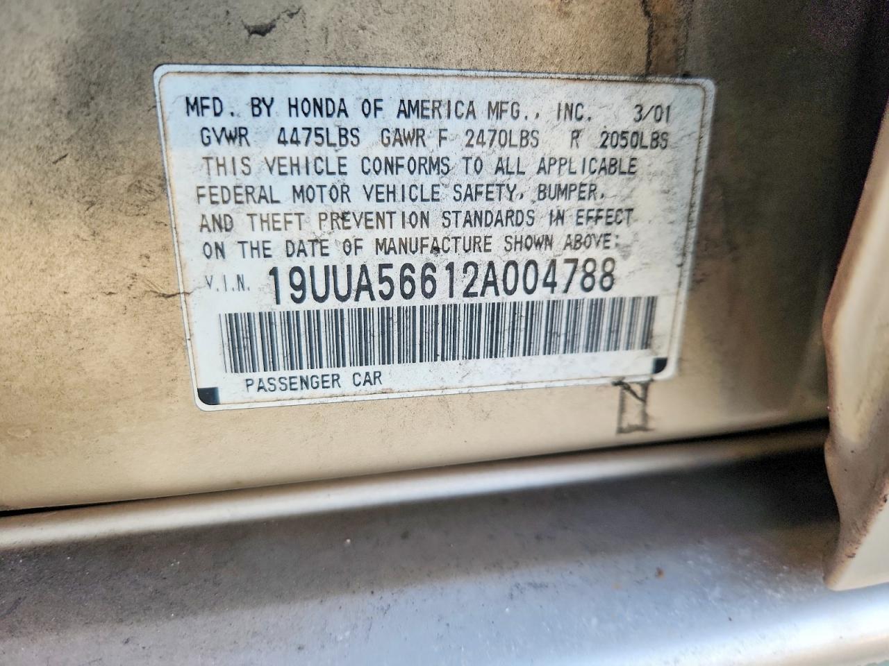2002 Acura 3.2tl