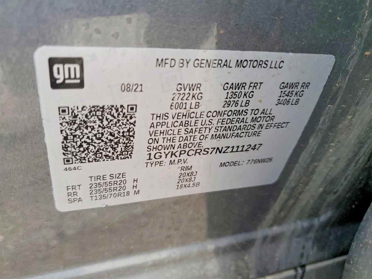 2022 Cadillac XT6 Premium Luxury
