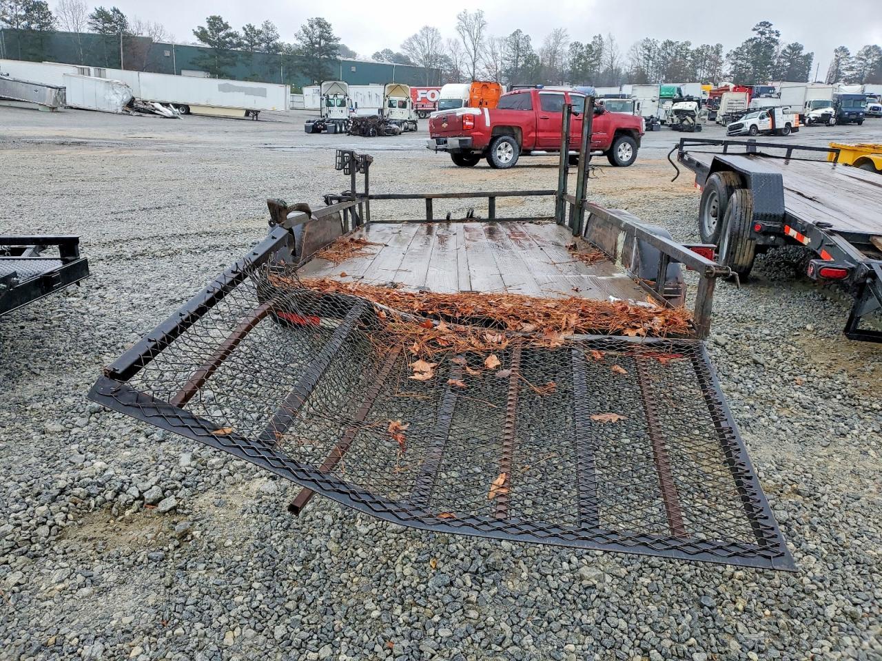 2020 Lone Wolf 77X14 Utility Trailer